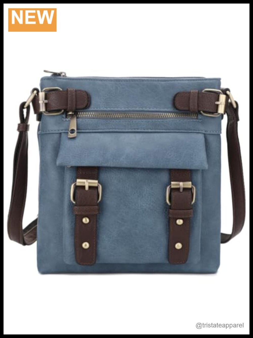 Concealed Carry Crossbody Bag Faux Leather Lockable Holster